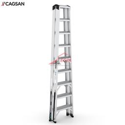 ESCABEAU 9 MARCHES ALUMINIUM DOUBLE EVEREST PRO CAGSON - Image 3