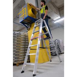 ESCABEAU 10 MARCHES ALUMINIUM DOUBLE EVEREST PRO CAGSON - Image 6