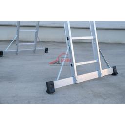 ECHELLE DOUBLE ALUMINIUM A PLATEFORME 2X9 MARCHES CAGSON - Image 6