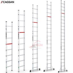 ECHELLE ALUMINIUM SIMPLE 08-10-14-17-21 MARCHE CAGSON - Image 1