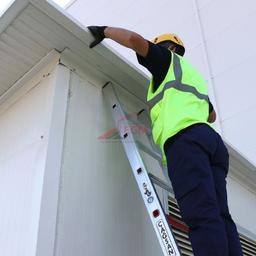 ECHELLE ALUMINIUM SIMPLE 08-10-14-17-21 MARCHE CAGSON - Image 2