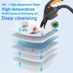 NETTOYEUR A VAPEUR 2100W DE 25L RHINO - Image 5