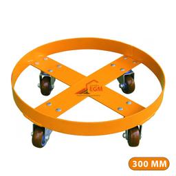 CHARIOT ROULEUR A 4 ROUE POUR FUT 300MM - Image 1