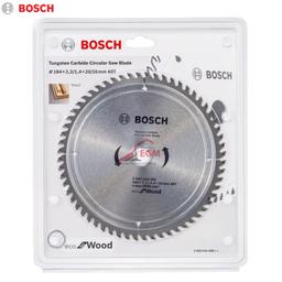 DISQUE CIRCUL CARBURE POUR BOIS Ø184 Z60 ECO FOR WOOD BOSCH - Image 2