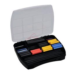 BOITE DE ARRANGEMENT PLASTIQUE NOIR & TRANSPARENTE 12 CASSES - Image 2