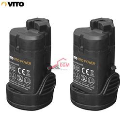 VISSEUSE CHARGABLE 12V LI-ION 2 BAT 2.0 MAH+ACCES 7PCS VITO - Image 4