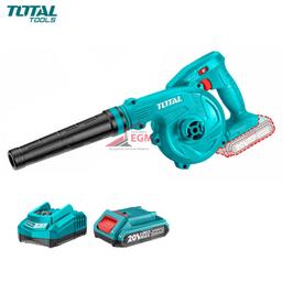 SOUFFLEUR CHARGABLE 20V 2.0AH AVEC CHARGEUR ET BATTERIE TOTAL - Image 1