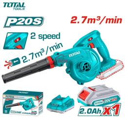 SOUFFLEUR CHARGABLE 20V 2.0AH AVEC CHARGEUR ET BATTERIE TOTAL - Image 2