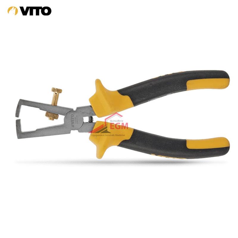 PINCE A DENUDER 150MM CR-V VITO