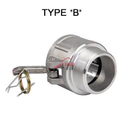 RACCORD A CAME COUPLEUR FILTE MALE EN ALUMINUM TYPE "B" - Image 4