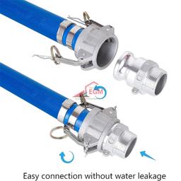 RACCORD A CAME ADAPTATEUR FILTE MALE EN ALUMINUM TYPE "F" - Image 2