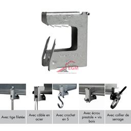 ATTACHE TIGRE 2-8MM CHARGE 120KG HDG RAM - Image 2