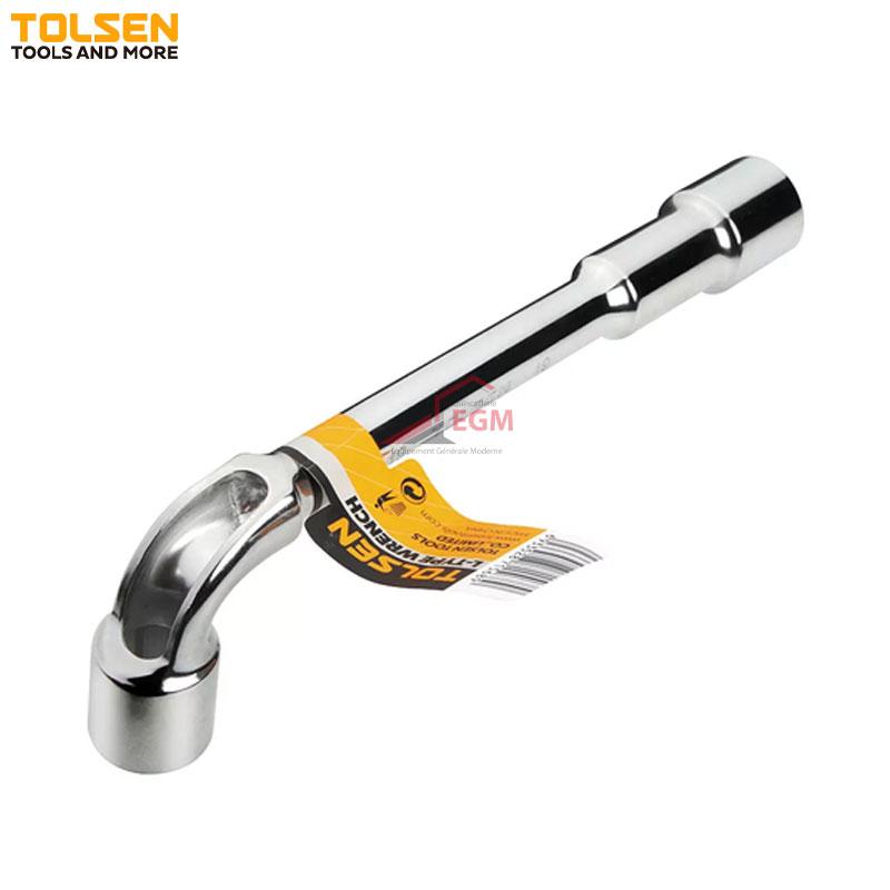 CLÉ À PIPE DÉBOUCHÉE 6 PANS x 12 PANS TOLSEN