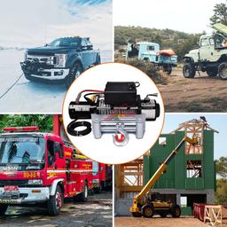 TREUILLE DE REMORQUAGE ELECTRIQUE 24V TOHO - Image 4