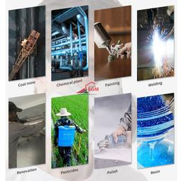 MASQUE DE PROTECTION ANTI GAZ DOUBLE FILTRE WORKMANN - Image 3