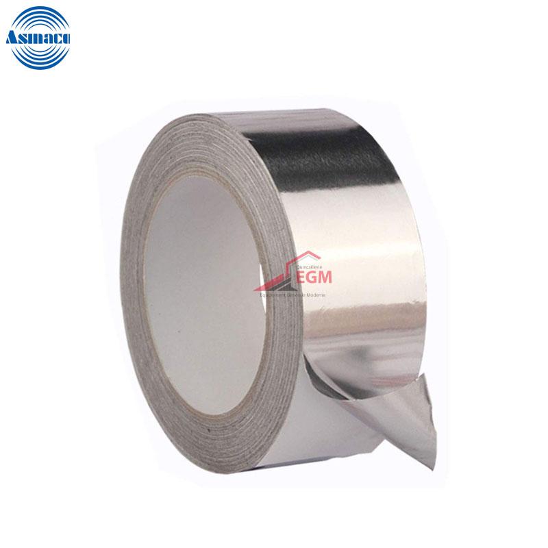 ROULEAU SCOTCH ADHESIF EN ALUMINIUM 48 MM/25 METRE