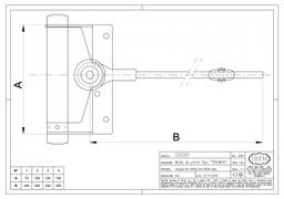 FERME PORTE 100 MM ART.91/2 IBFM - Image 2
