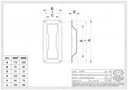POIGNEE DE CAISSE A ENCSTRE GM 200 485G IBFM - Image 2