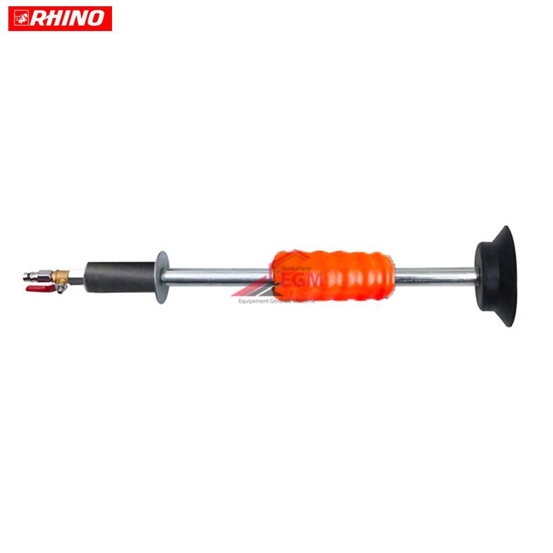 MARTEAU INERTIE AVEC 2 VENTOUSE PNEUMATIQUE RHINO