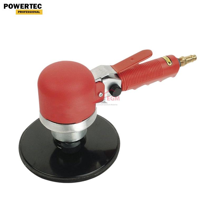 PONCEUSE A DISQUE PNEUMATIQUE VERTICAL 6"-150MM POWERTEC