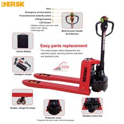 TRANSPALETTE ELECTRIQUE 2.0T DERSK - Image 2