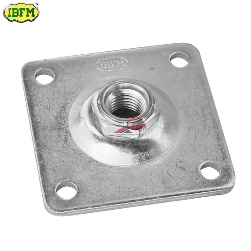 PLAQUE A VISSER POUR PIVOT REGLABLE ART.480 IBFM