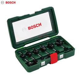 COFFRET DE 12 FRAISE DEFONCEUSE EN CARBURE A QUEUE 8.0MM BOSCH - Image 1