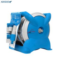ENROULEUR TUYAU 20M +KIT ARROSAGE 4PIECES ADEGSO - Image 1