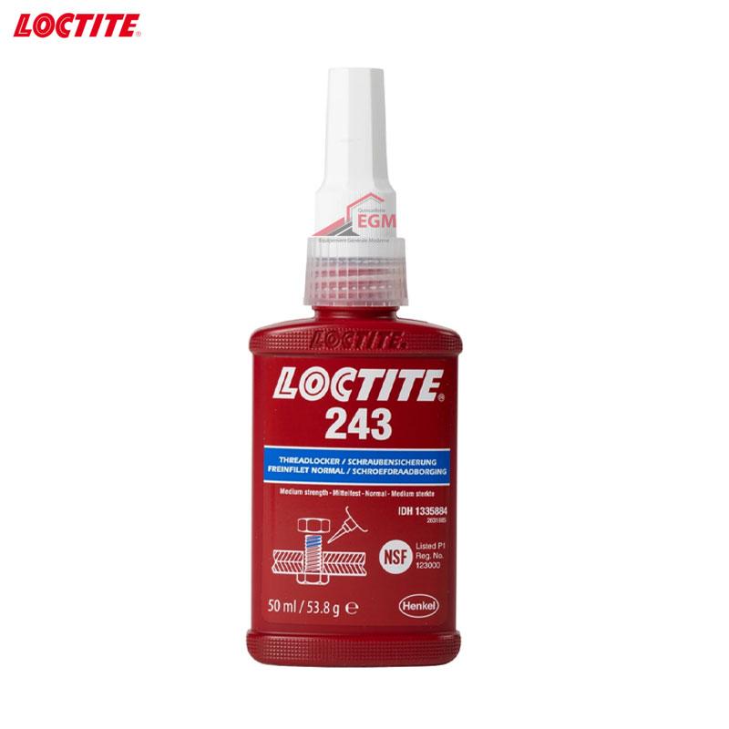 TUBE COLLE FREINFILET NORMAL 243 50ML LOCTITE