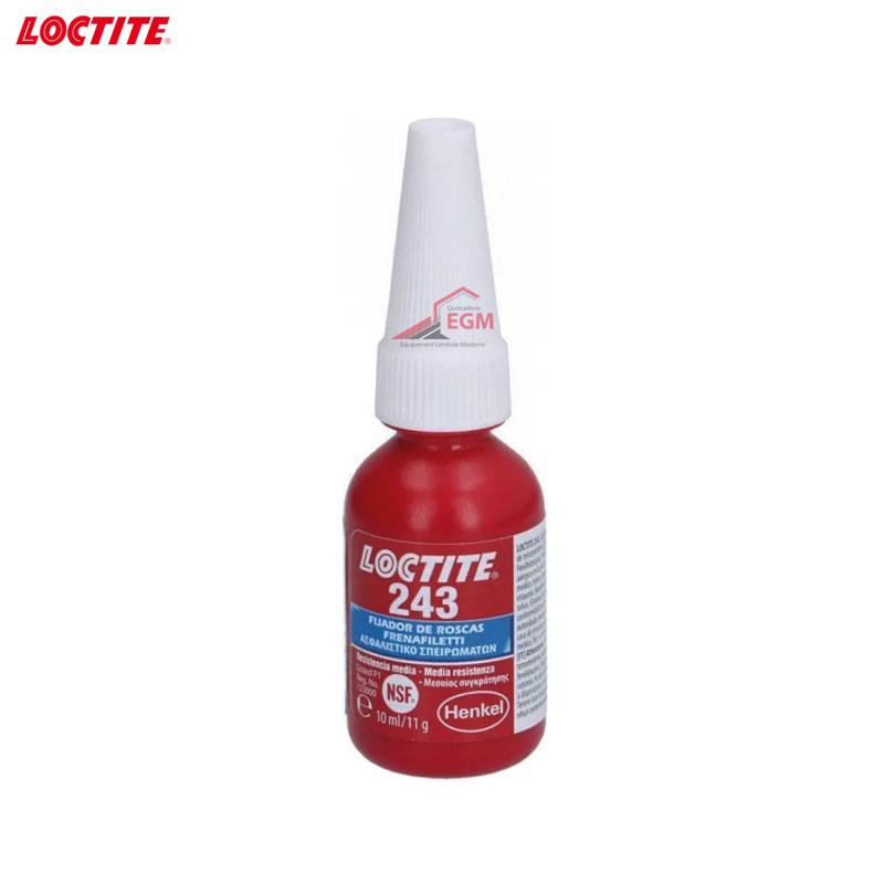 TUBE COLLE FREINFILET NORMAL 243 10ML LOCTITE