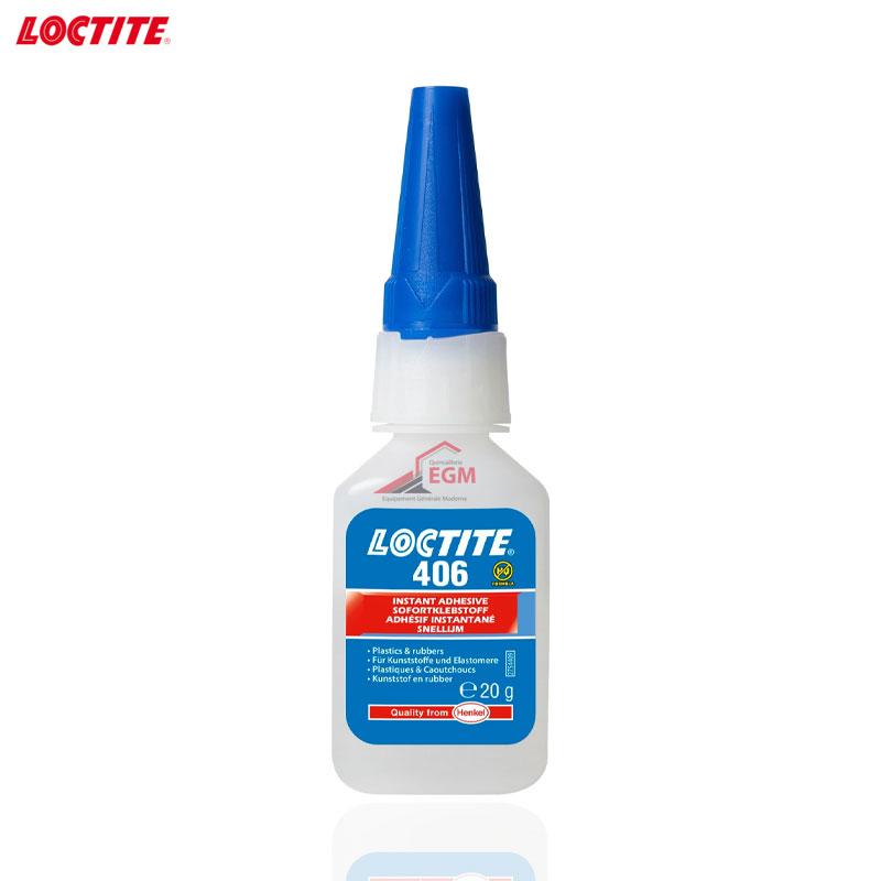 TUBE COLLE REF 406 DE 20GR LOCTITE