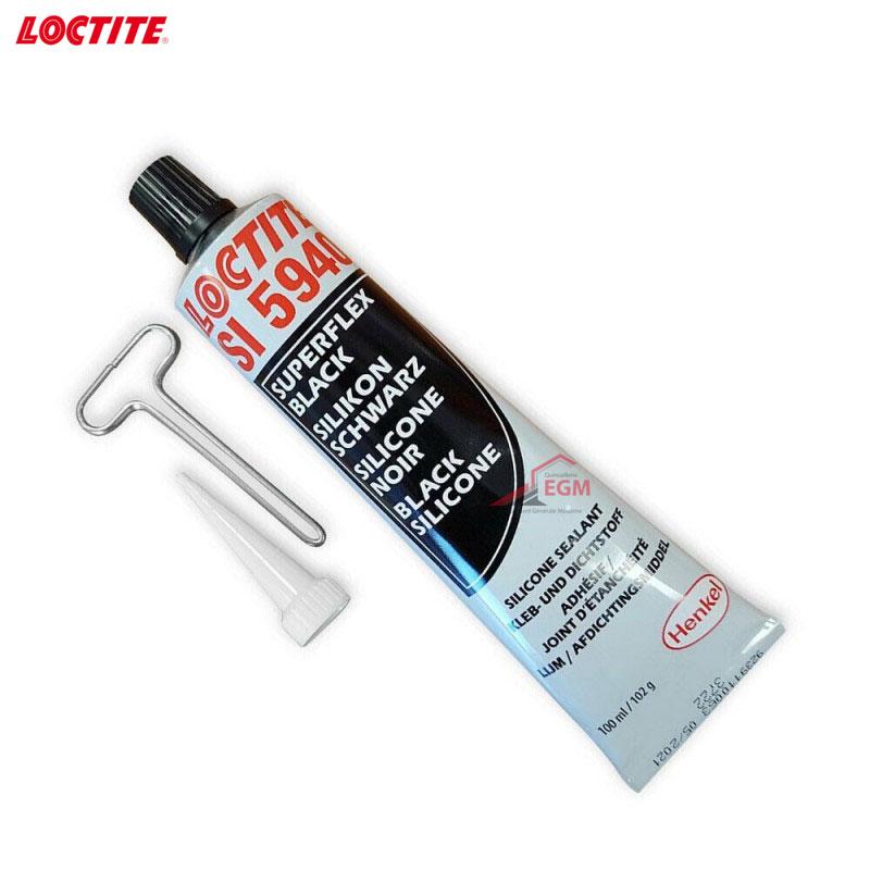 TUBE PATTE A JOINT SILICONE NOIR 5940 100ML LOCTITE