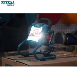 PROJECTEUR SANS FIL 20V AVEC 1 BATTERIE & 1 CHARGEUR TOTAL - Image 2