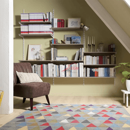 CREMAILLERE DOUBLE POUR FIXATION MURAL COULEUR ALUMINUM - Image 4