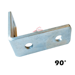 EQUERRE D'ASSEMBLAGE 90° EN ACIER ZINGUE EP 6.0MMX40MM - Image 3