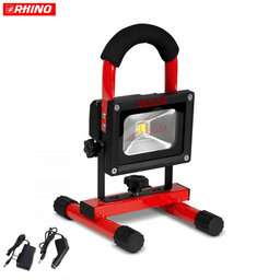 PROJECTEUR RECHARGABLE PORTATIVE LED 10W RHINO - Image 1