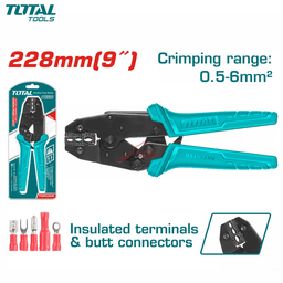 PINCE A SERTIR 220MM 0.5-6MM2 AWG20-10 TOTAL - Image 2