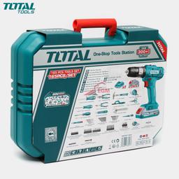 COFRE DE 165 OUTILS AVEC VISSEUSE CHARGABLE 20V TOTAL - Image 2