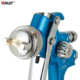 PISTOLET PEINT GOUDE RENVERSE 600ML LS30-1.3MM VOYLET - Image 4