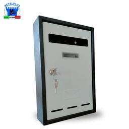 BTE A LETTRE NOIR/BLANC 300X200X60MM METAPLUS ITALY - Image 2