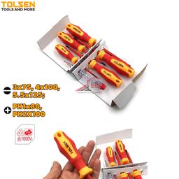 JX DE T VIS ISOLE CR-V 1000V VDE 6PCS TOLSEN - Image 2