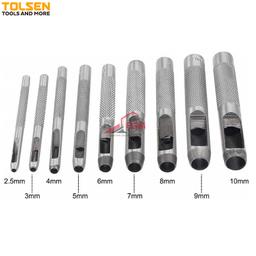 JX EMPORTE PIECE EN ACIER 9PCS 2.5-3-4-5-6-7-8-9-10 TOLSEN - Image 2