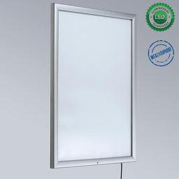 Cadre lumineux LED Premium Outdoor 35 mm DIN B0 format affiche, recto - Image 6