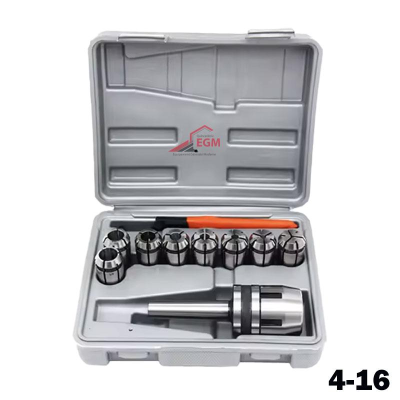 MANDRIN PORTE PINCE PERC FRAISEUSE J7316A 4-16 8 PCS