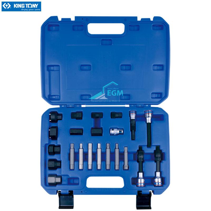 COFFRE CLE DOUILLE D'ALTERNATEUR 9DA022 KING TONY