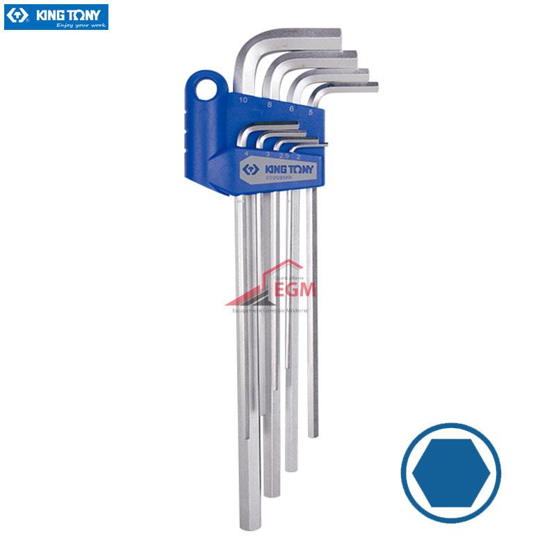 JEUX CLE MALE 6 PANS 8PCS EXTRA LONG KING TONY