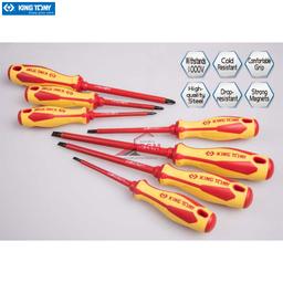 JEUX DE TOURNEVIS 7PCS FR+AM ISOLE 1000V KING TONY - Image 2