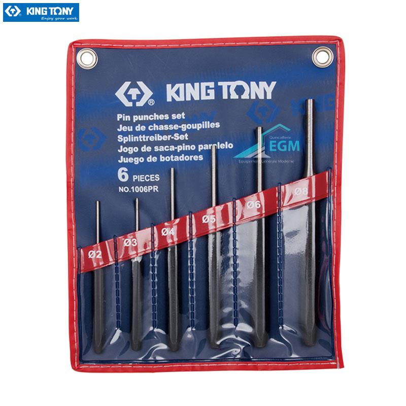 JEUX CHASSE GOUPILLE 6PCS 2.0MM-8.0MM KING TONY