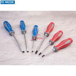 JEUX DE TOURNEVIS 6PCS FR+AM LAME TRAVERSANTE A FRAPER KING TONY - Image 2