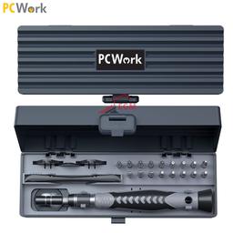 POCHETTE DE REPARATION SMART PHONE TOUNEVIS DE PRECISION 25 EMBOUTS PCWORK - Image 1